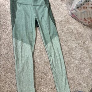 Outdoor voices tri-color  Green Leggings